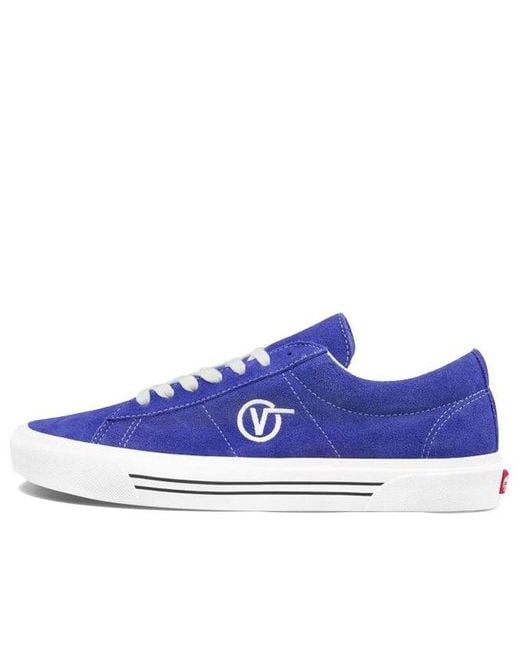 Vans Blue Sk8 Mid Sid Suede Baja for men