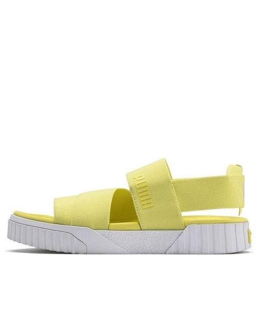 PUMA Cali Sandal X Sg Sneakers Yellow