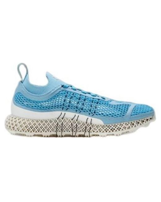 Adidas Blue Y3 Runner 4D Halo Off' for men