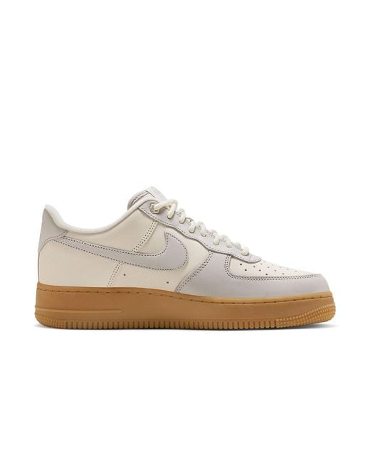 Nike White Air Force 1 Low 1 07 Wb 'Light Bone Gum' for men