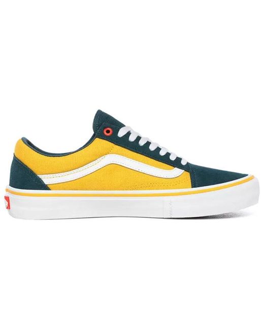 Vans Yellow Prime Old Skool Pro for men