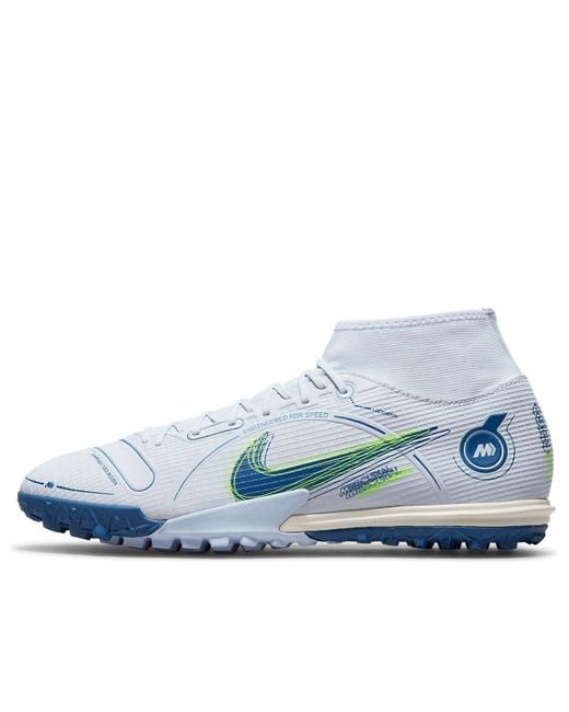 Nike Blue Mercurial Superfly 8 Academy Tf Light Marine' for men