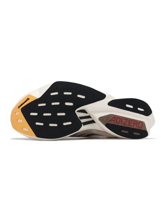 Adidas White Adizero Adios Pro 3 'Ivory Pack' for men