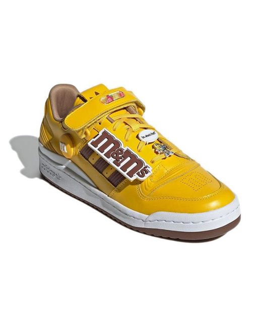 Adidas Yellow M&Ms X Forum '84 Low 'Peanut' for men