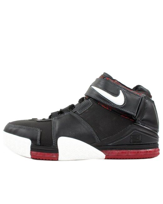 Nike Black Zoom Lebron 2 Crimson' for men