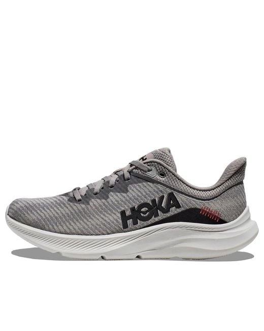 Hoka One One Gray Solimar 'Limestone' for men