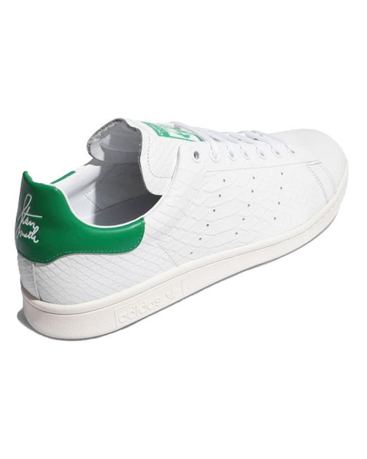 Adidas White Stan Smith Recon 'Italian Crocodile' for men