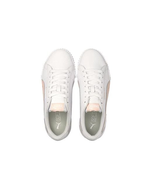 PUMA White (Wmns) Carina Crew