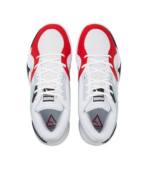 PUMA White Trc Blaze Court for men