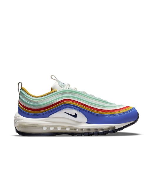 Nike Blue (Wmns) Air Max 97 'Sapphire Pistachio Frost Obsidian'