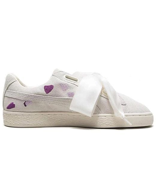 PUMA Natural (Wmns) Suede 'Heart Flowery'