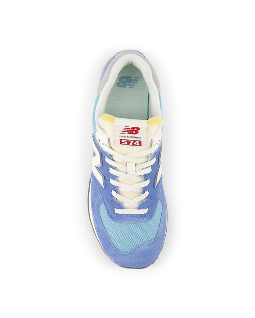 New Balance Blue 574 Suede for men