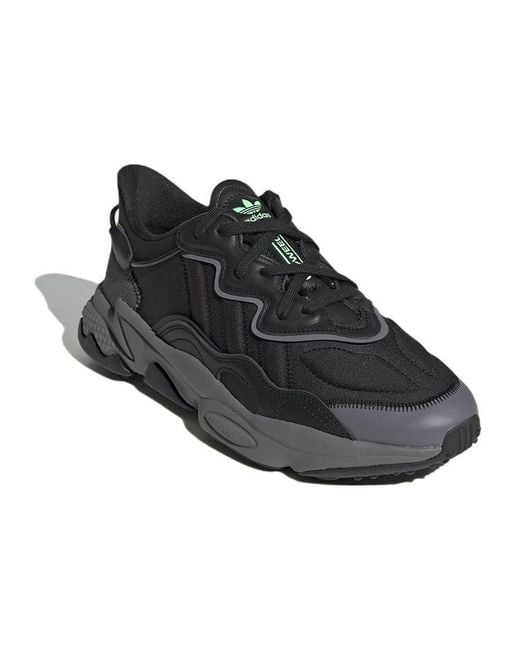 Adidas Black Ozweego Charcoal Screaming' for men