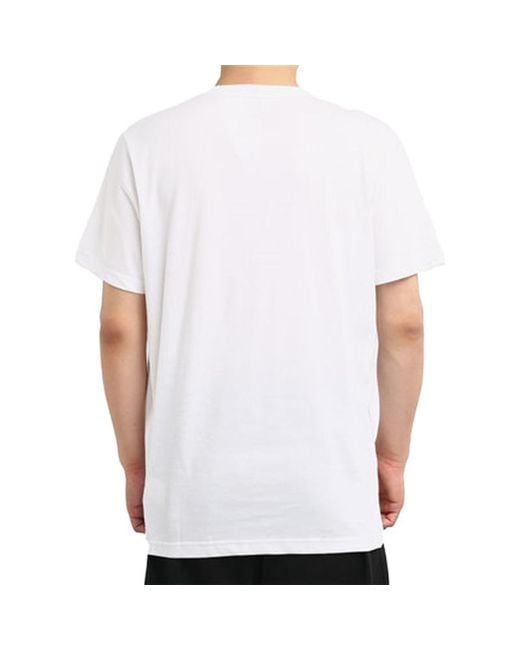 Adidas White Logo T-Shirts for men