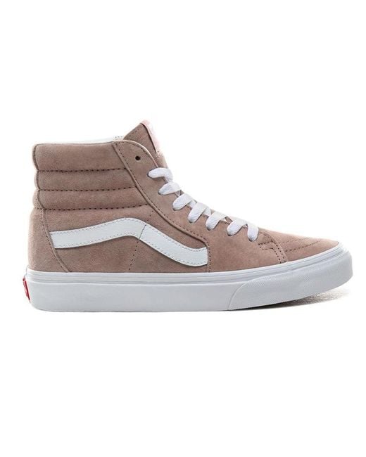 Vans Brown Sk8-Hi Suede 'Shadow' for men