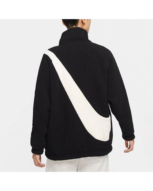 Nike Blue (Wmns) Large Logo Casual Reversible Jacket