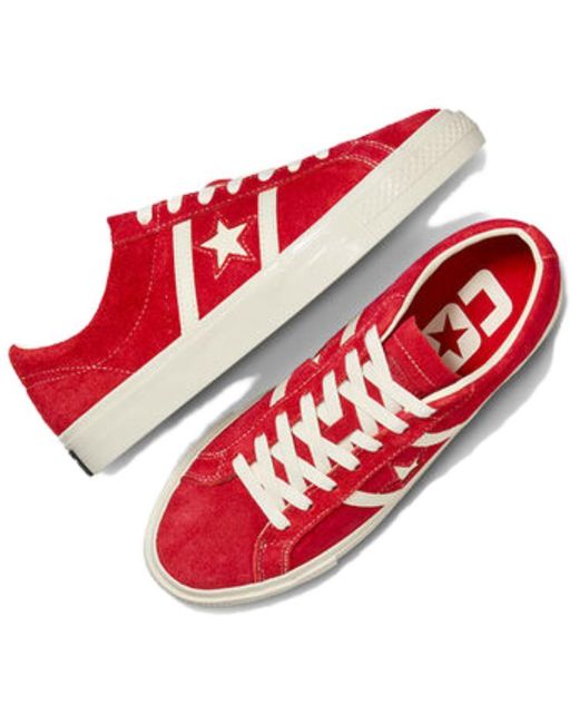 Converse Red One Star Academy Pro