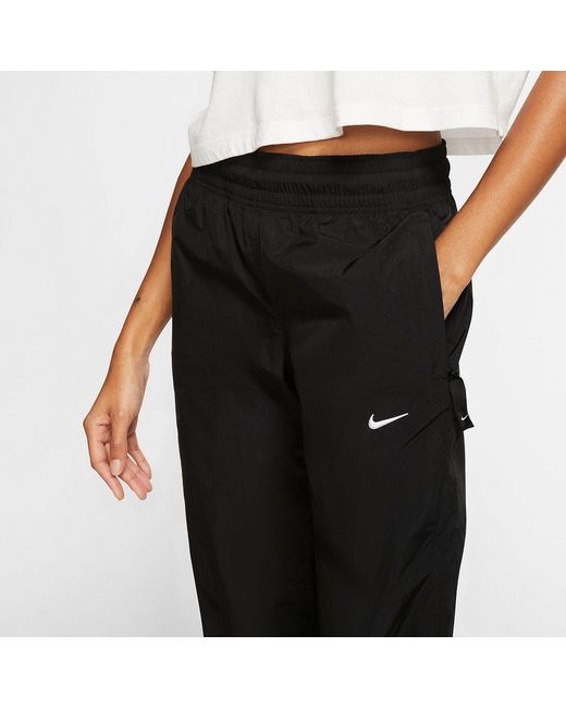 Nike Black (Wmns) Nrg Solo Swoosh Track Pants Asia Sizing