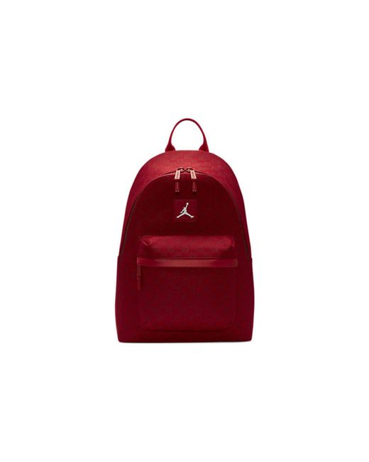 Nike Red Monogram Backpack