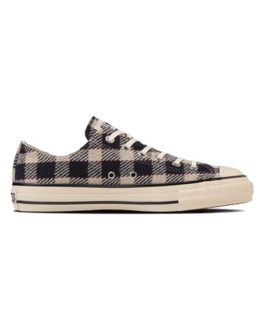 Converse Blue All Star Us Wool Plaid Ox for men