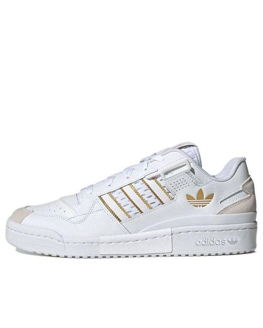 Adidas White Forum Exhibit Low for men