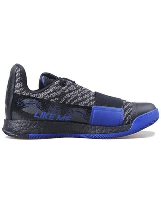 Adidas Blue Harden Volume 3 for men
