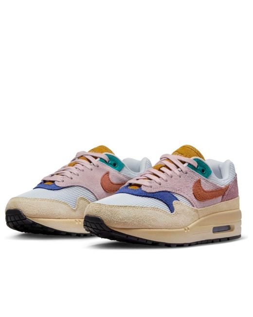 Nike Blue (Wmns) Air Max 1 'Tan Lines'