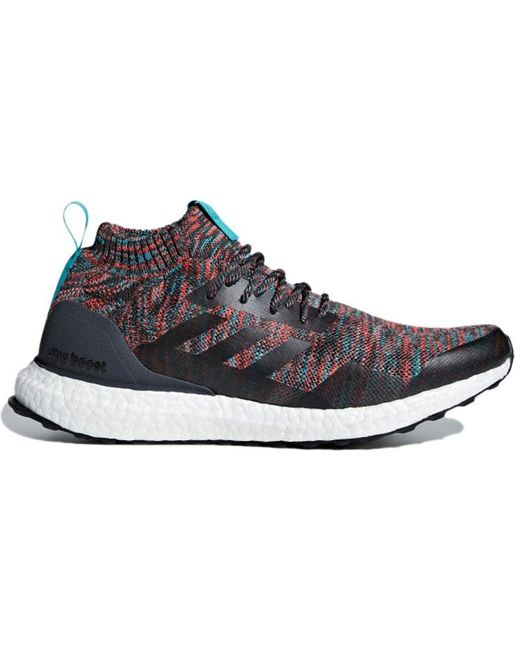 Adidas Blue Ultraboost Mid 'Solid' for men