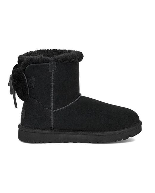 Ugg Black (Wmns) Classic Double Bow Mini