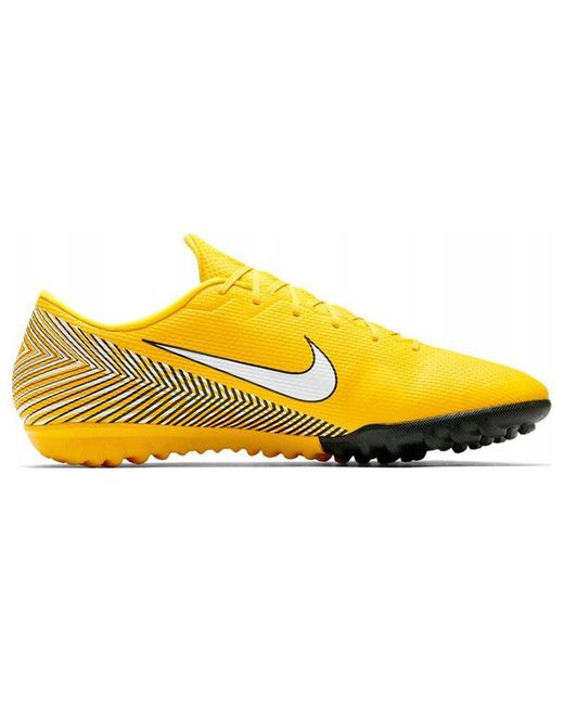 Nike Vapor 12 Academy Njr Tf in Yellow for Men | Lyst