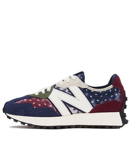 New Balance Blue 327 'Paisley Pack for men