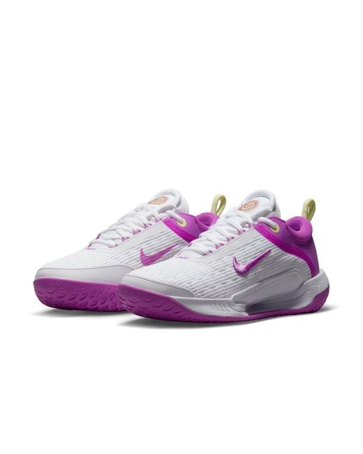 Nike Purple (Wmns) Court Air Zoom Nxt Hc Fuchsia Dream'