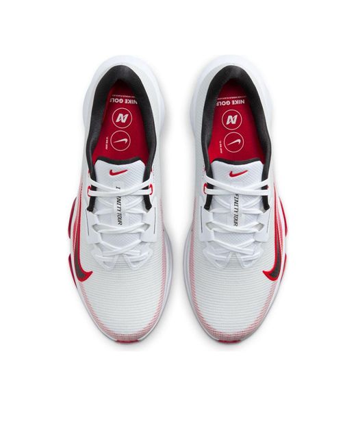 Nike White Infinity Tour 2 University Pure Platinum' for men