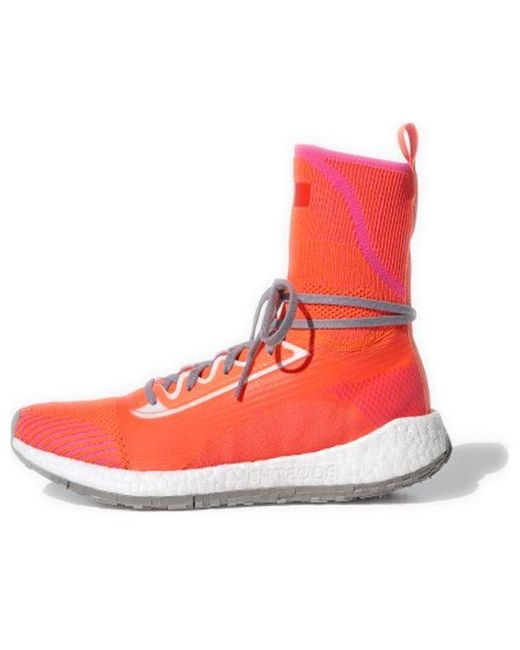 Adidas Red (Wmns) Stella Mccartney X Pulseboost Hd Mid 'Solar'