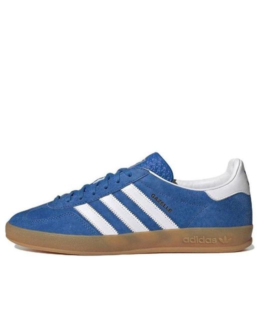 Adidas Blue Gazelle Indoor Bird Gum' for men
