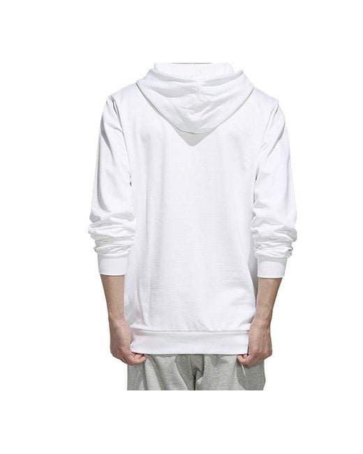 Adidas White Neo M Fav Sv Hdy Printing Pullover for men