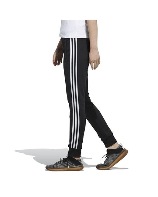 Adidas Black (Wmns) 3-Stripes Jogger Training Pants