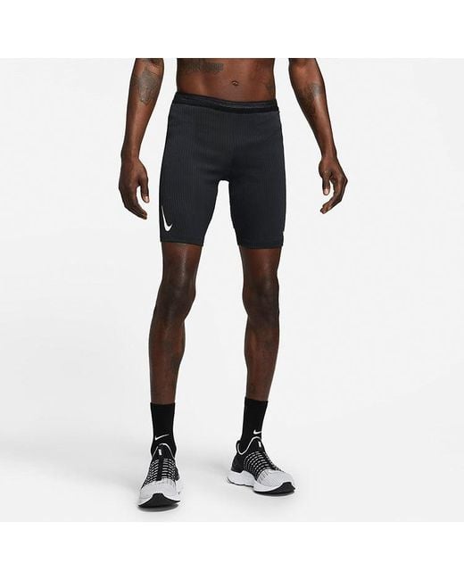 Nike Green Aeroswift Breathable Fabric Running Sport Sculpting Work Outshorts for men