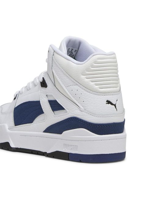 PUMA Blue Slipstream High Cracked Leather for men