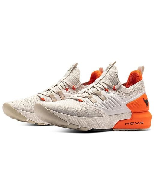 Under Armour White Project Rock 3 'Summit Rogue' for men