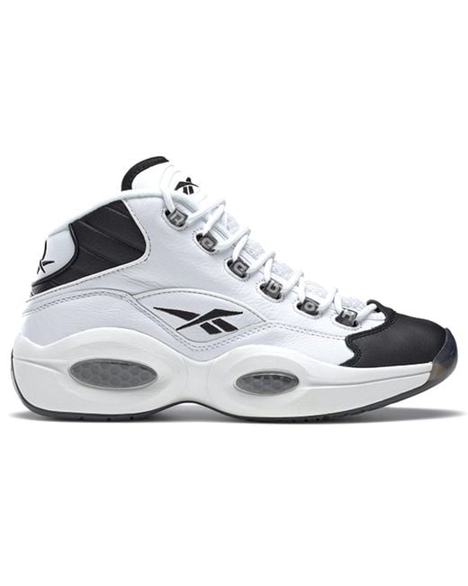 Reebok White Question Mid 'Why Not Us? for men