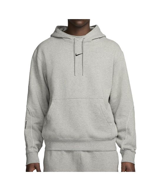 Nike Gray X Nocta Fleece Hoodie for men