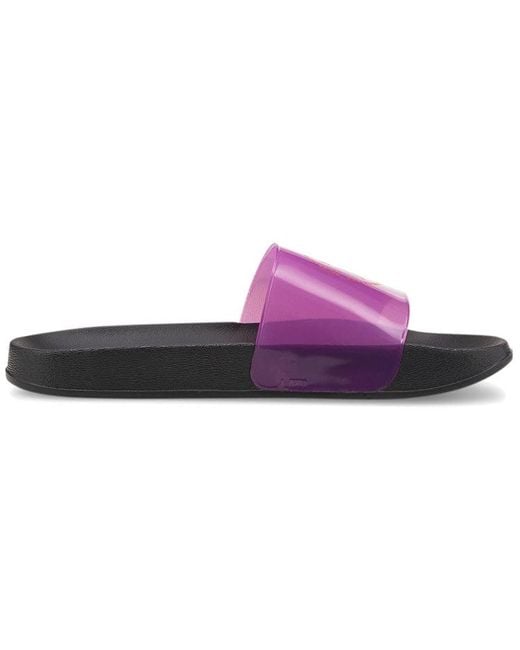 PUMA Purple Leadcat Slide 'Pride' for men