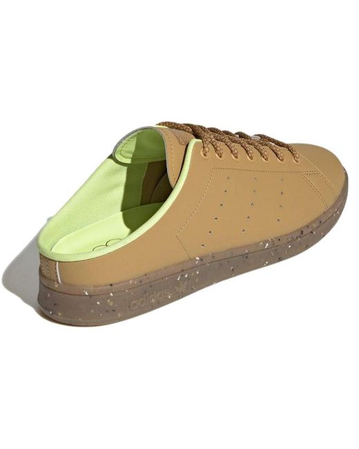 Adidas Brown Stan Smith Mule 'Plant And Grow' for men
