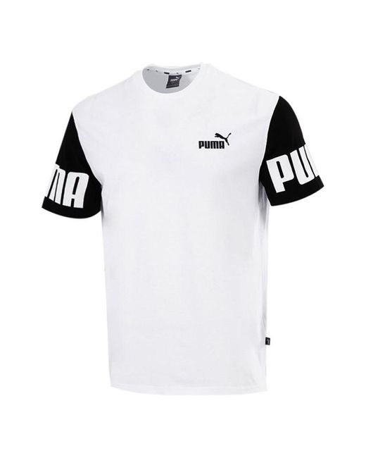 PUMA White Power Graphic T-shirt for men