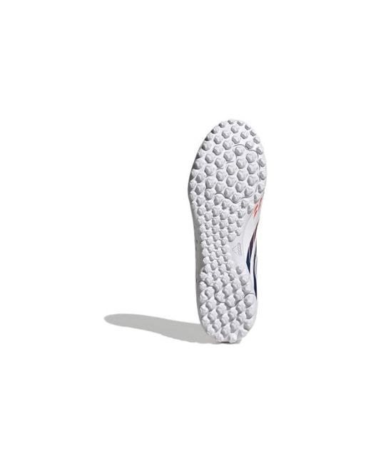 Adidas White Predator Edge.4 Tf for men