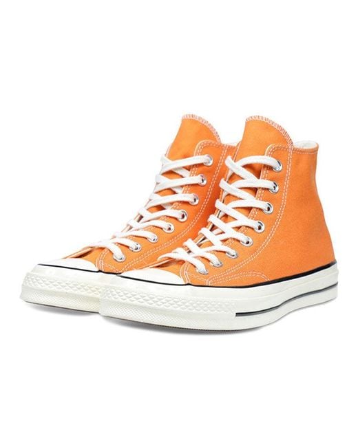 Converse Natural Chuck 70 Vintage Canvas Hi Top 'Tangelo' for men