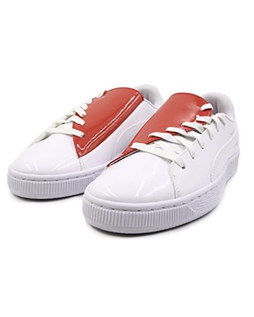 PUMA White (Wmns) Basket Crush