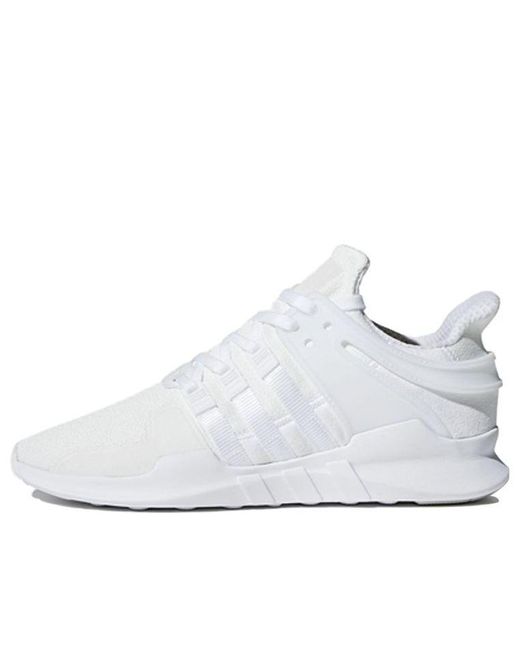 Adidas White Eqt Support Adv 'Triple' for men
