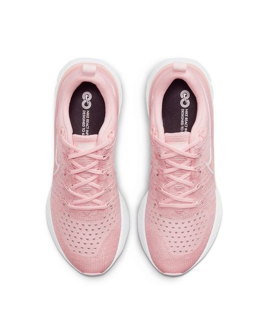 Nike Pink (Wmns) React Infinity Run Flyknit 2 Glaze'